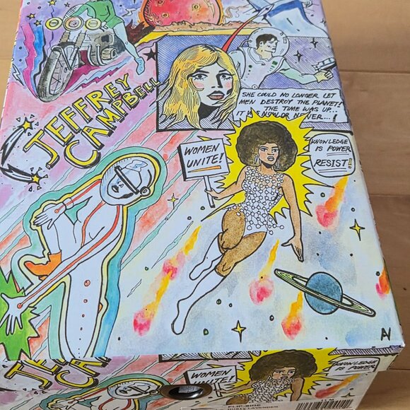 Jeffrey Campbell Flip-Side Dusty Lavender Sandals Size 11 - Picture 8 of 9